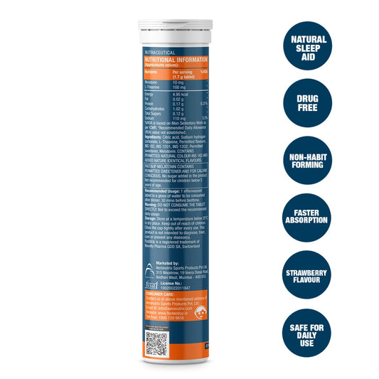 Fast&Up Melatonin (20 Effervescent Tablets)