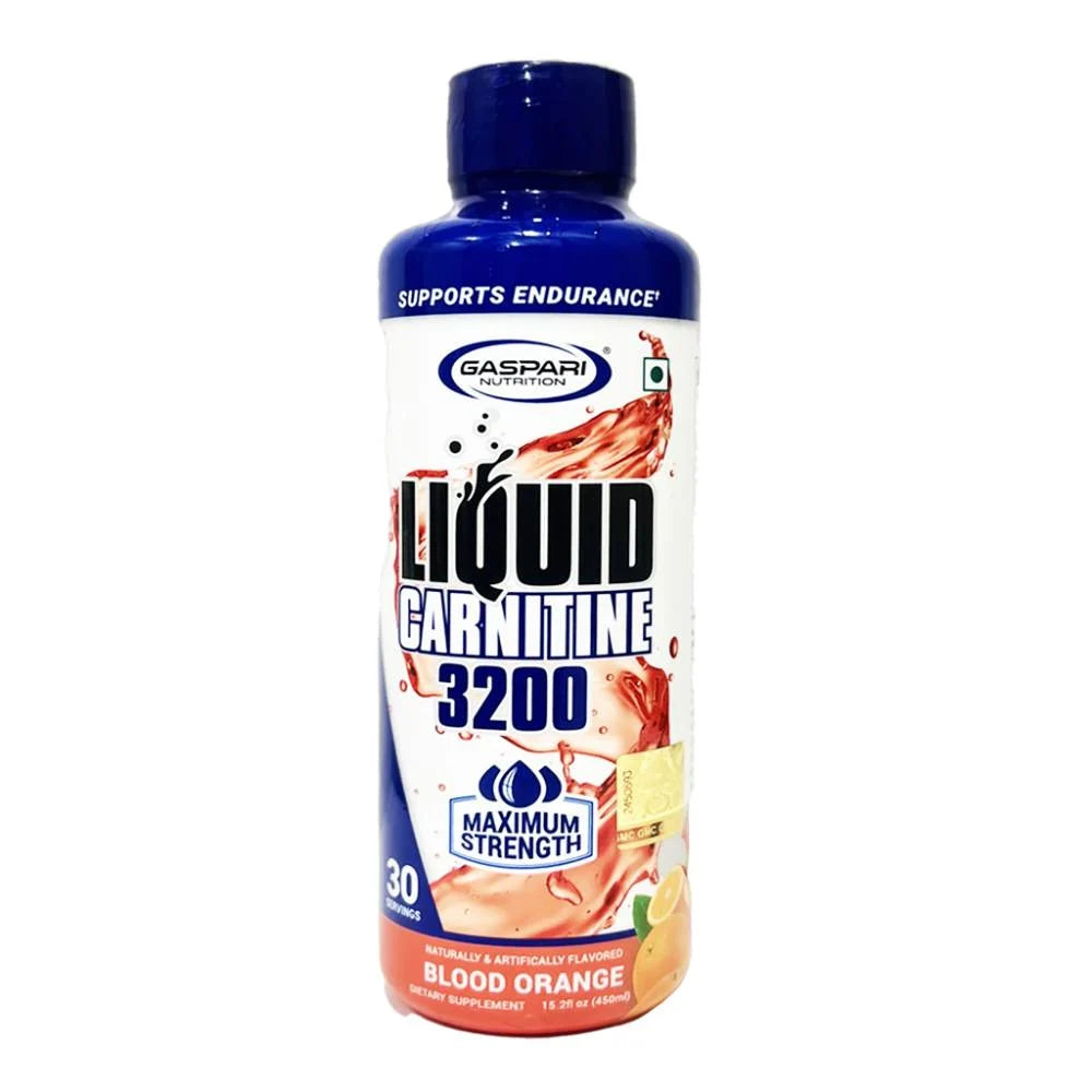 Gaspari Liquid Carnitine 3200mg – Fat Burner & Energy Boost