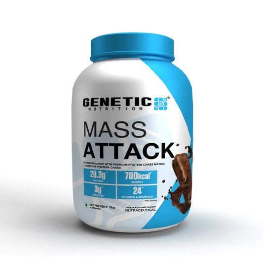 Genetic Nutrition Mass Attack – High-Calorie Muscle Gainer