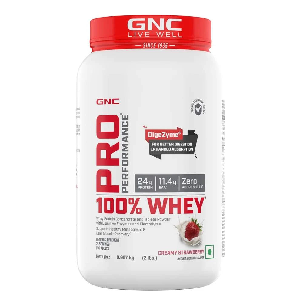 GNC Pro Performance 100% Whey Protein | Muscle Growth & Recovery