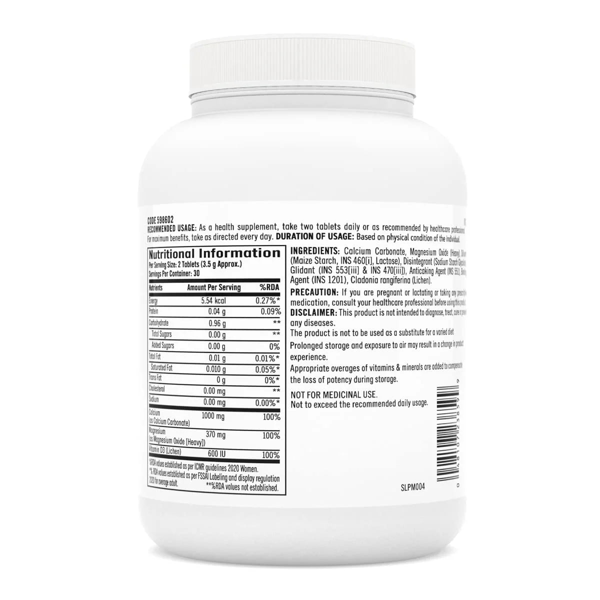 GNC Calcium Plus 1000mg – Strong Bones & Muscle Support