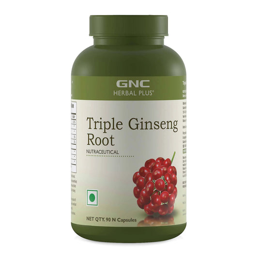 GNC Herbal Plus Triple Ginseng Root - Energy & Vitality