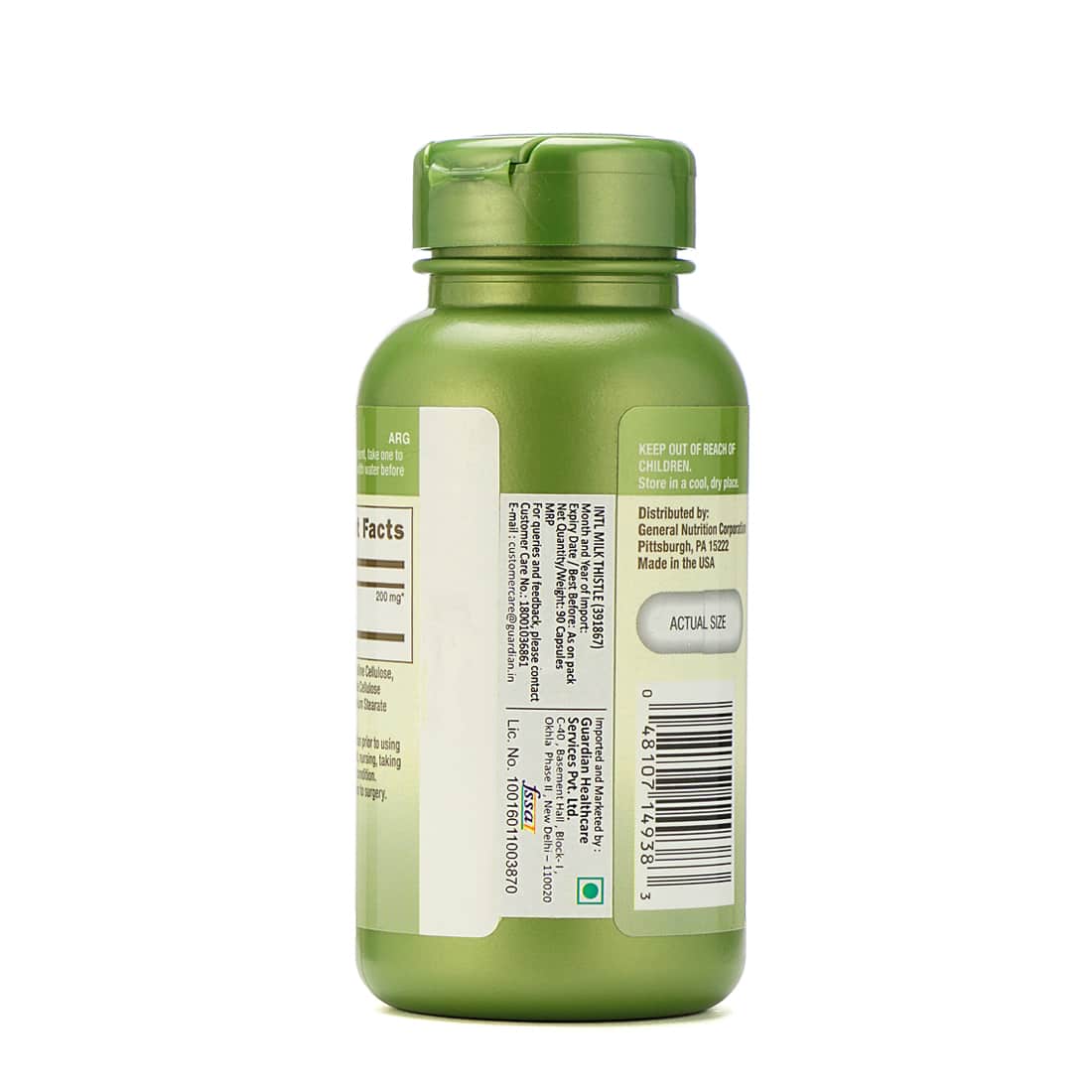 GNC Milk Thistle HP Capsules - Liver Support