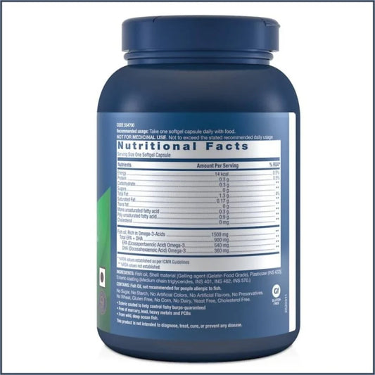 GNC Triple Strength Fish Oil – Heart & Brain Health