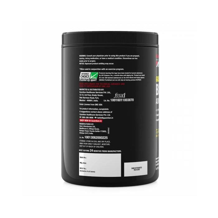 GNC AMP Gold Series BCAA Advanced | B6 & Muscle Recovery