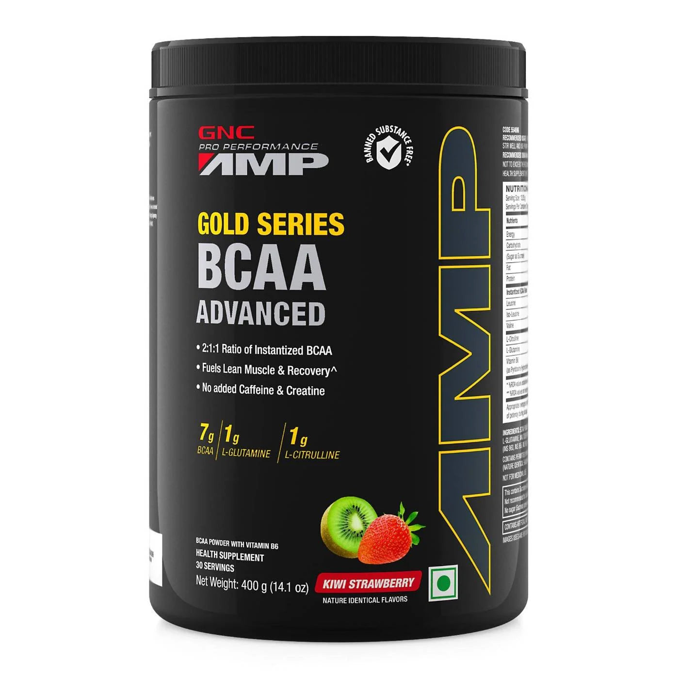 GNC AMP Gold Series BCAA Advanced | B6 & Muscle Recovery