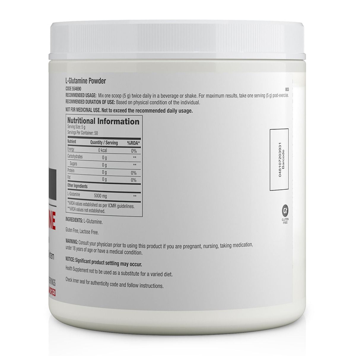 GNC L-Glutamine PowderGNC L-Glutamine Powder