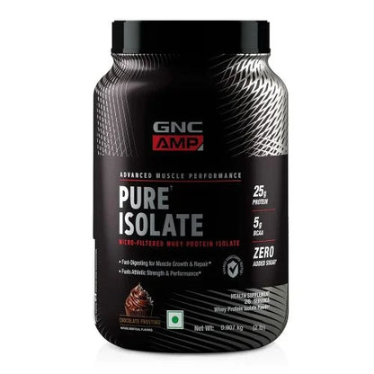 GNC AMP Pure Isolate - 25g Protein, Low Carb