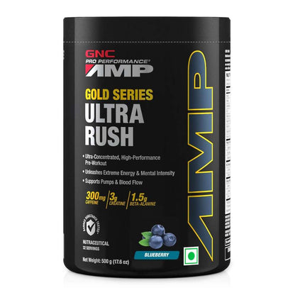 GNC AMP Gold Ultra Rush - Power Boost Pre-Workout