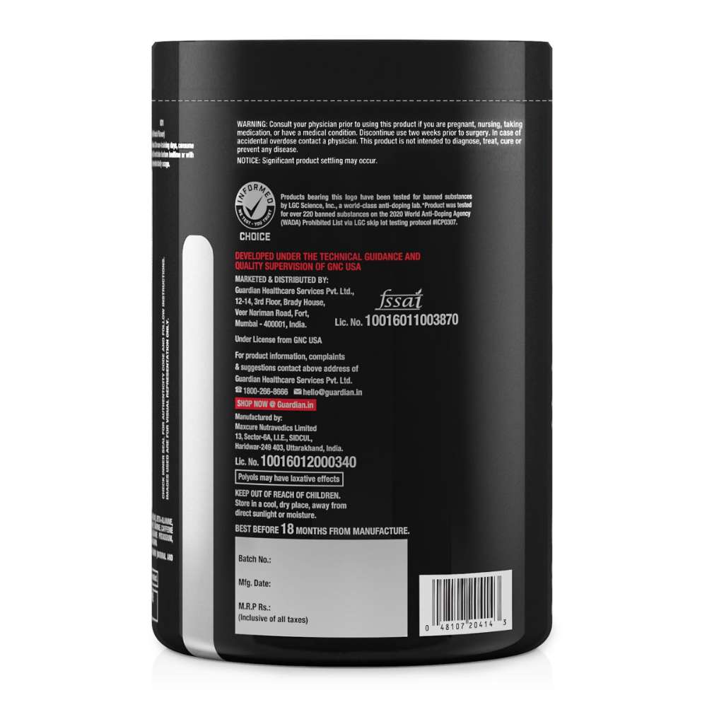 GNC AMP Gold Ultra Rush - Power Boost Pre-Workout