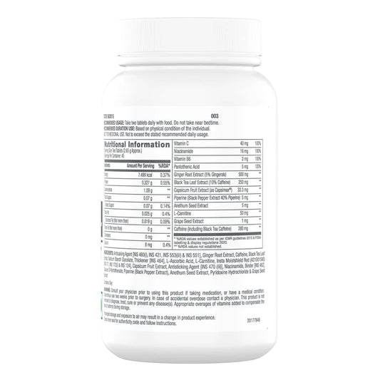 GNC Thermoburst Hardcore - Metabolism & Energy Booster