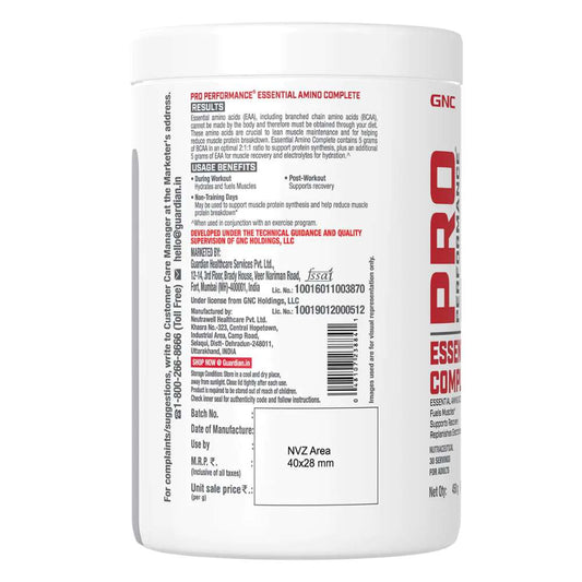 GNC Essential Amino Complete - Muscle & Energy Boost