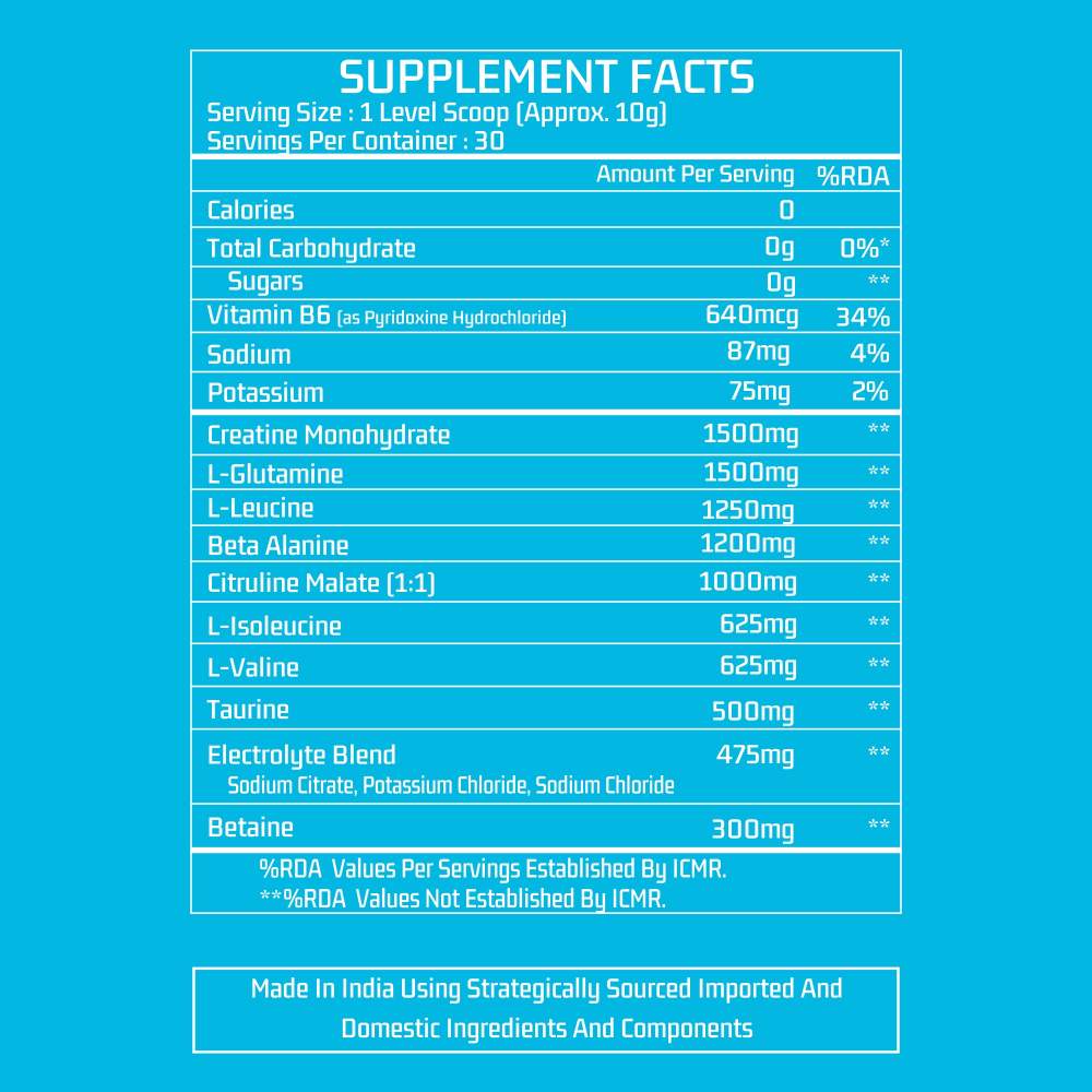 Myfitness FUEL-H2O | Hydration & Energy Drink