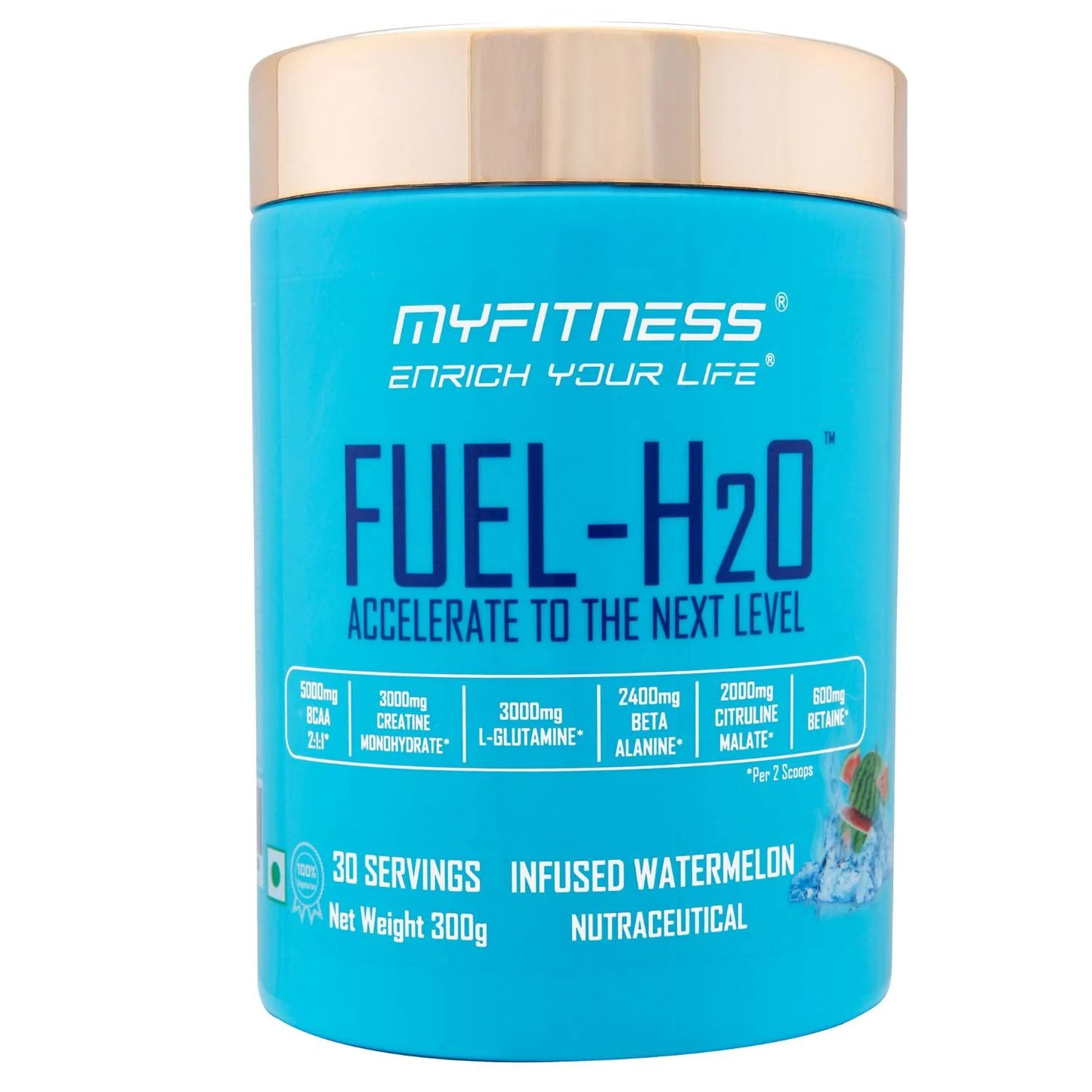 Myfitness FUEL-H2O | Hydration & Energy Drink