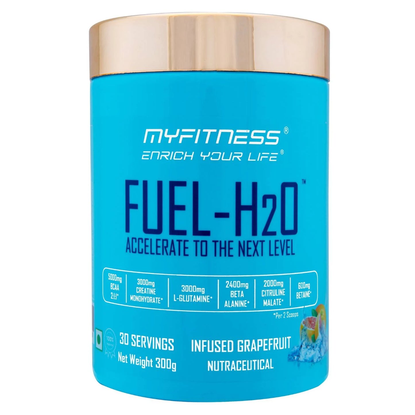 Myfitness FUEL-H2O | Hydration & Energy Drink