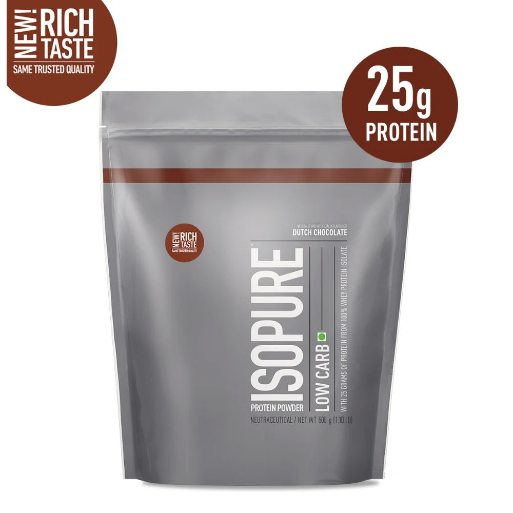 Isopure Low Carb Whey Protein Isolate | 25g Protein, No Sugar