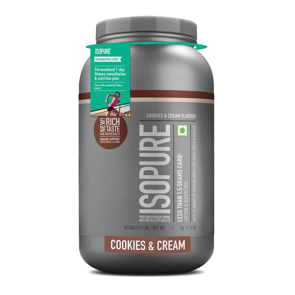 Isopure Low Carb Whey Protein Isolate | 25g Protein, No Sugar