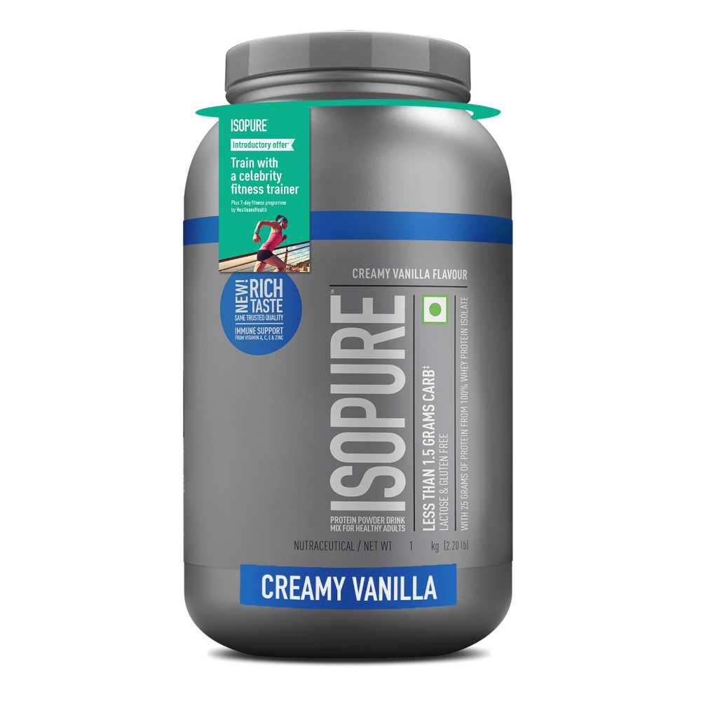 Isopure Low Carb Whey Protein Isolate | 25g Protein, No Sugar