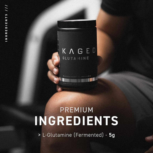 Kaged Muscle Glutamine Powder – Muscle Recovery & Gut Health
