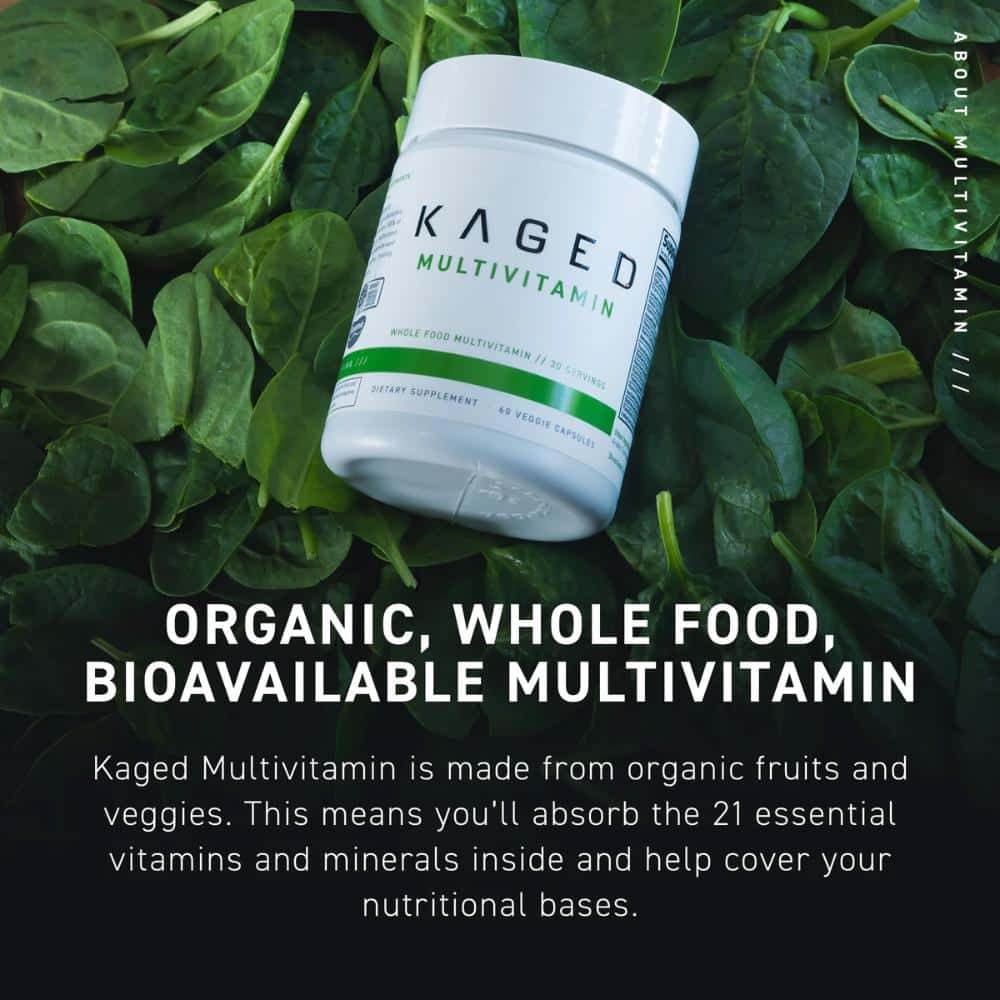 Kaged Muscle Whole Foods Multivitamin | Vitamins C & D