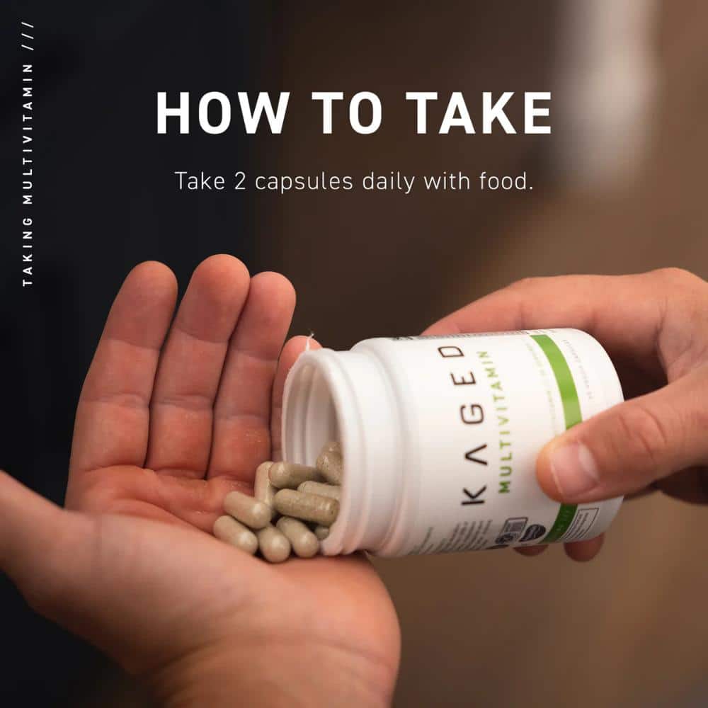 Kaged Muscle Whole Foods Multivitamin | Vitamins C & D