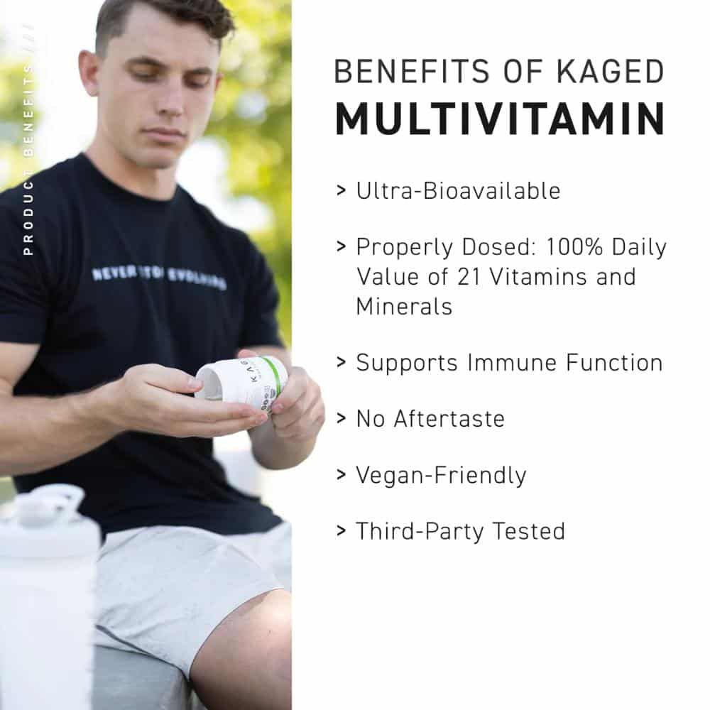 Kaged Muscle Whole Foods Multivitamin | Vitamins C & D