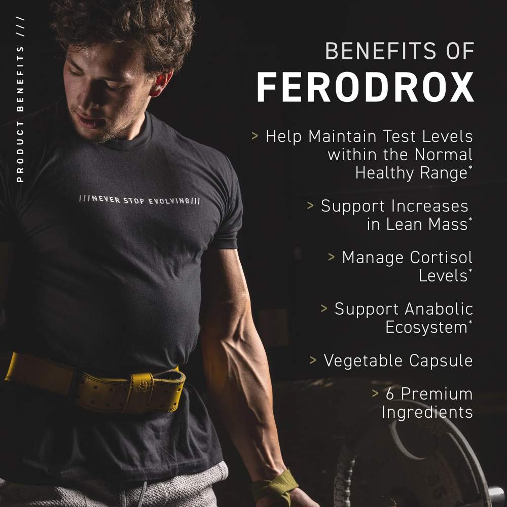 Kaged Muscle Ferodrox – Natural Testosterone Booster
