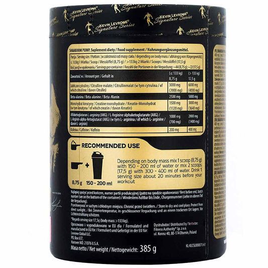 Kevin Levrone Shaaboom Pump – Power & Muscle Pumps