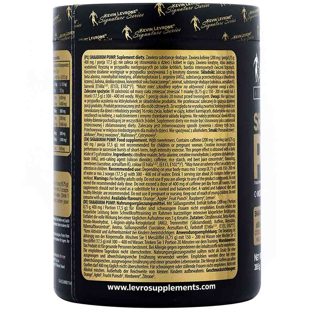 Kevin Levrone Shaaboom Pump – Power & Muscle Pumps