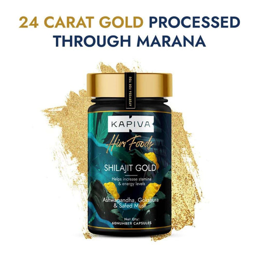 Kapiva Shilajit Gold Resin for Stamina & Muscle Recovery