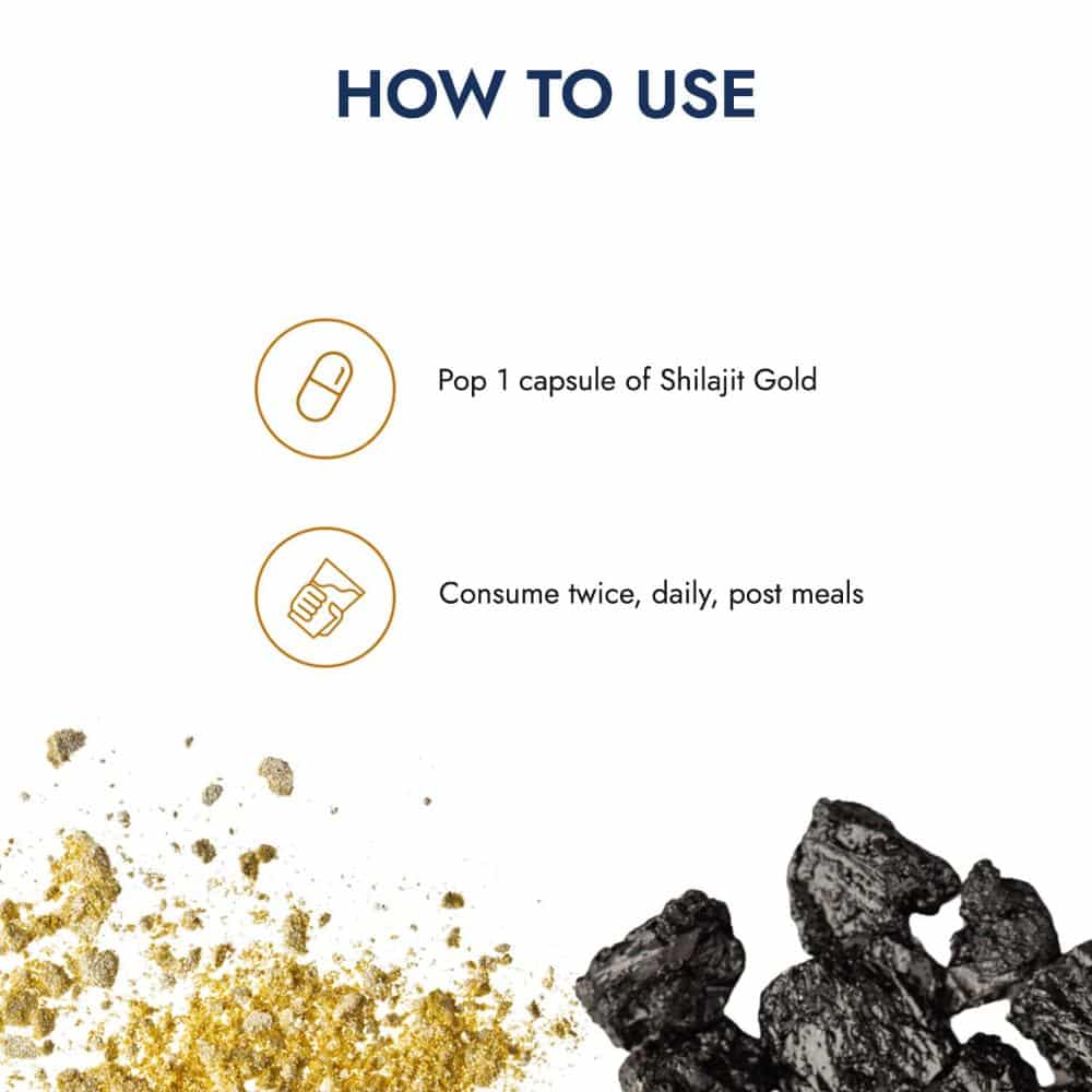 Kapiva Shilajit Gold Resin for Stamina & Muscle Recovery