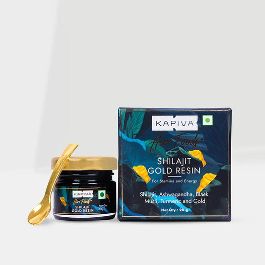 Kapiva Shilajit Gold Resin for Stamina & Muscle Recovery