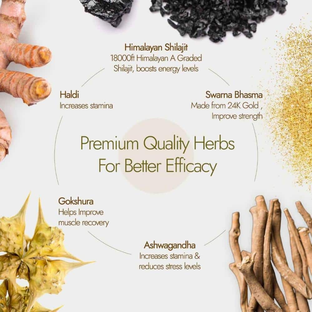 Kapiva Shilajit Gold Resin for Stamina & Muscle Recovery