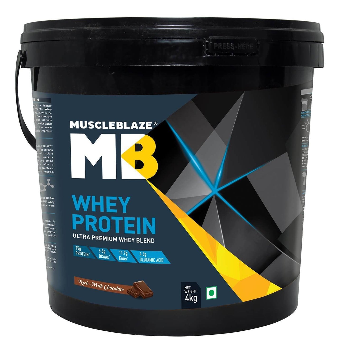 MuscleBlaze Whey Protein - High Quality Muscle Fuel