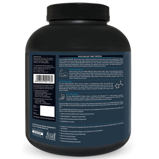 MuscleBlaze Whey Protein - High Quality Muscle Fuel