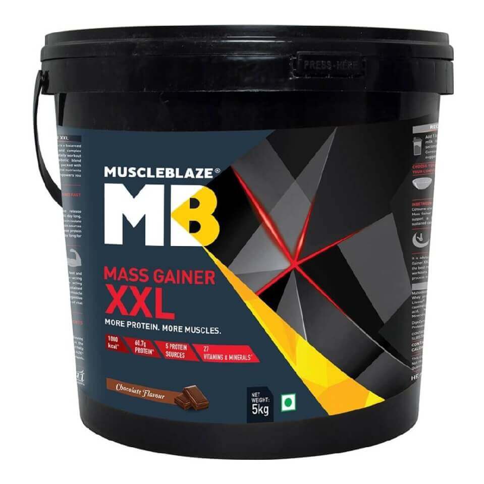 MuscleBlaze Mass Gainer XXL | Rapid Muscle Mass Gain