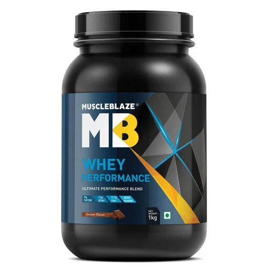 MuscleBlaze 70% Whey Performance Protein | Clean Muscle Gain