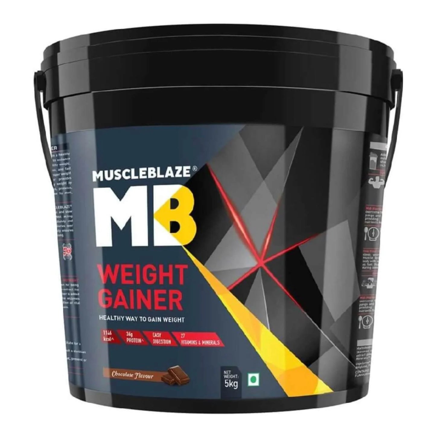 MuscleBlaze Weight Gainer with Digezyme | 474 Calories