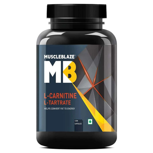 MuscleBlaze L-Carnitine L-Tartrate – Fat Burn & Recovery