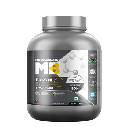 MuscleBlaze Biozyme Iso Zero - Low Carb Whey Isolate
