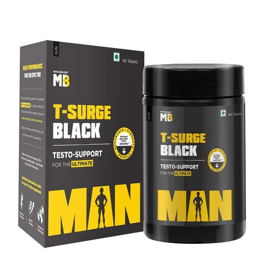 MuscleBlaze T-Surge Black – Ayurvedic Testo Booster