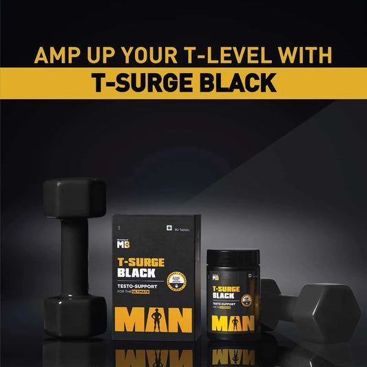 MuscleBlaze T-Surge Black – Ayurvedic Testo Booster