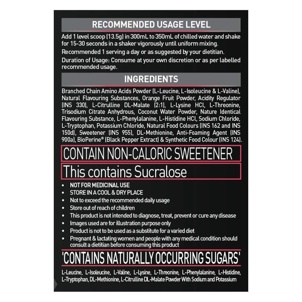 MuscleBlaze EAA 8000 – Intra-Workout Energy & Recovery