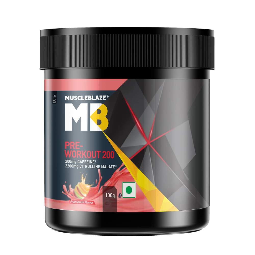 Pre-Workout 200 | MuscleBlaze Energy Booster