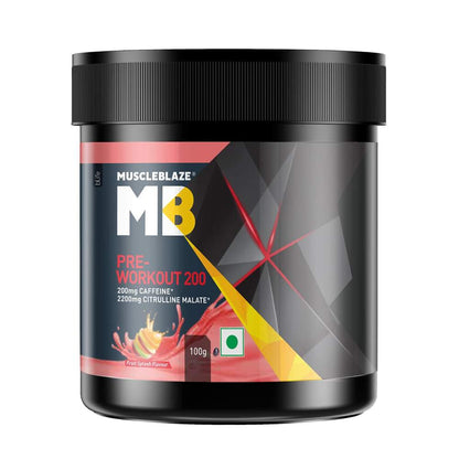 Pre-Workout 200 | MuscleBlaze Energy Booster