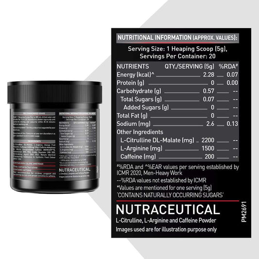 Pre-Workout 200 | MuscleBlaze Energy Booster