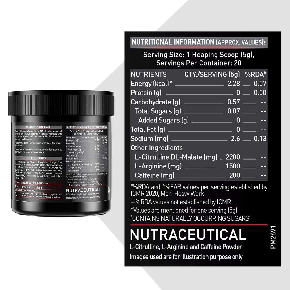 Pre-Workout 200 | MuscleBlaze Energy Booster