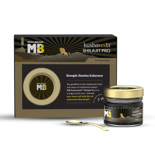 MuscleBlaze Koshaveda Shilajit Pro Resin for Energy