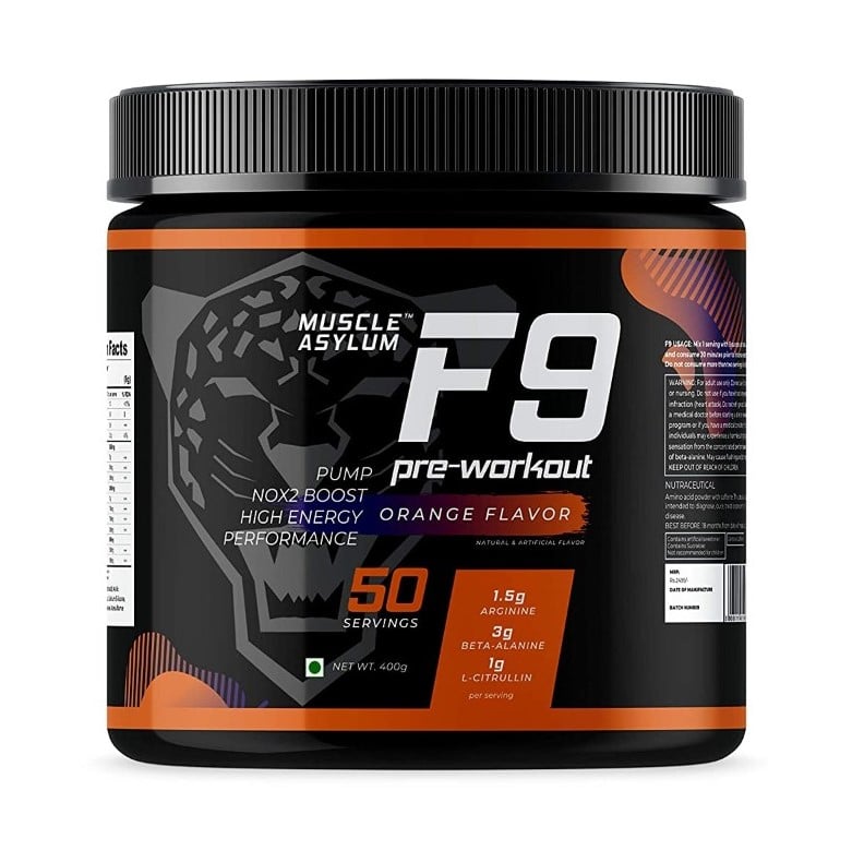F9 Pre-Workout | Muscle Asylum