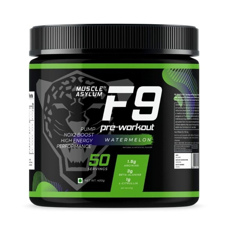 F9 Pre-Workout | Muscle Asylum